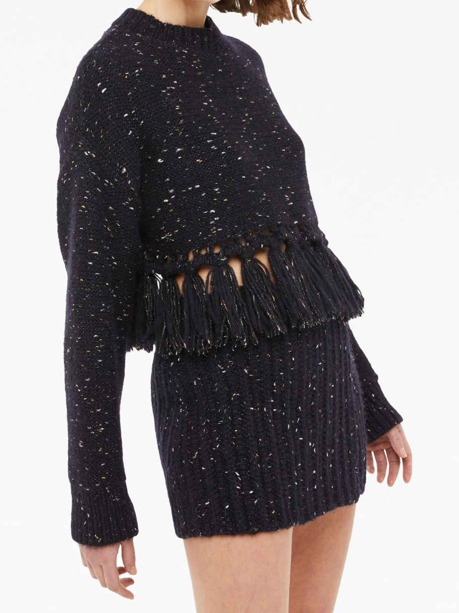 Affordable jumper tasselled Astral The Women speckle-knit Alanui 0819